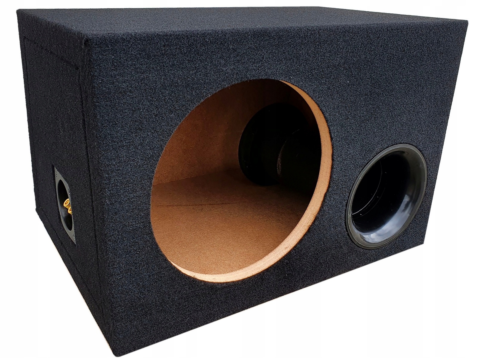Bassreflexová skrinka subwoofera 25 cm 35 litrov Mdf