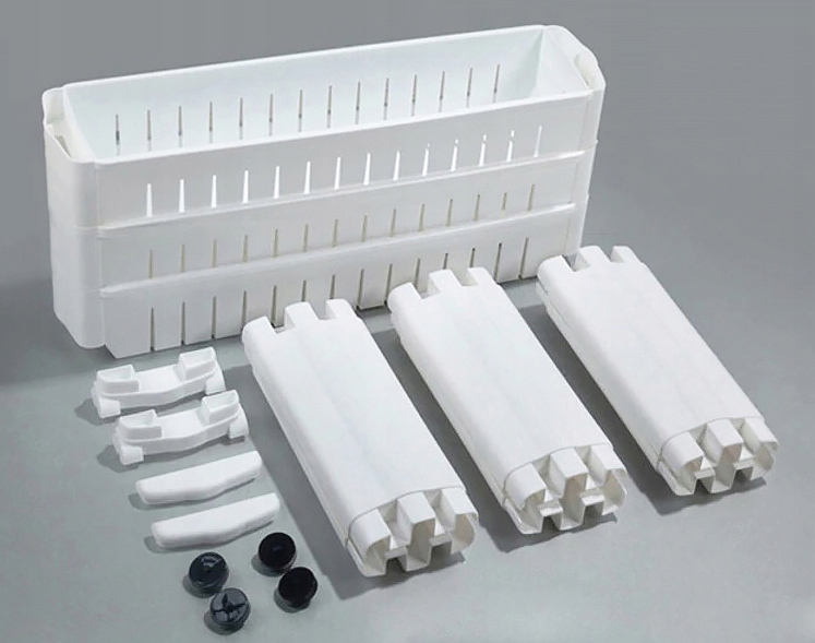 ŁAZIENKOWA SZAFKA MOBILNA REGAŁ NA KÓŁKACH PÓŁKA Marka Muf-Art