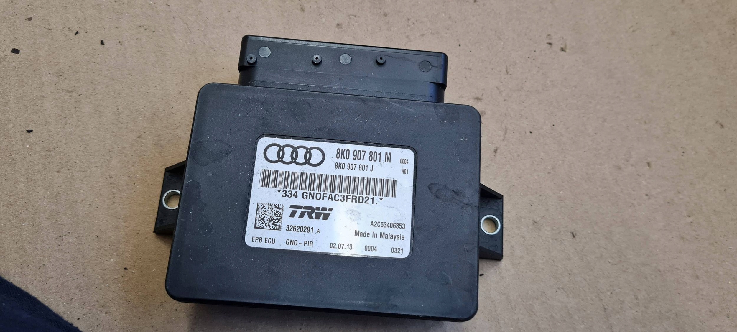 A5 8T module control unit electric brake 8K0907801M A5 8T Q5 8R