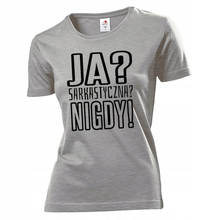 

Koszulka damska Ja sarkastyczna nigdy XL