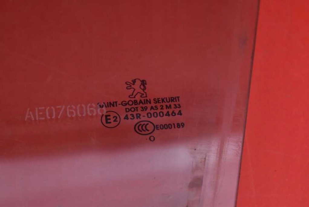 window side left front front PEUGEOT 207 3D LIFT 09-13