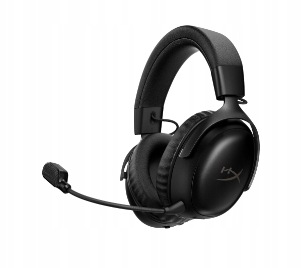 Słuchawki HyperX Cloud III S Wireless Nauszne Czarne bezprzewodowe