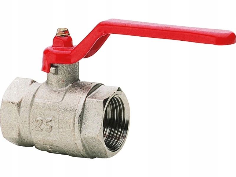 

Zawór kulowy pełny przepływ Gw/gw 3/8" nikiel