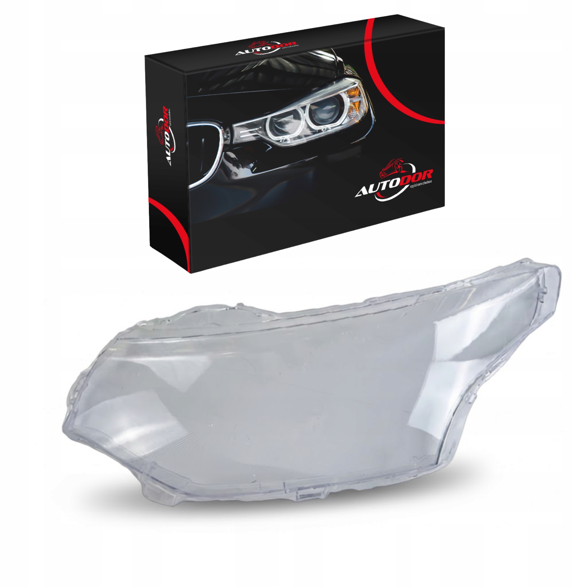 Mitsubishi Outlander III 2012-2015 Sklo Světlometu Přední Levé Nové