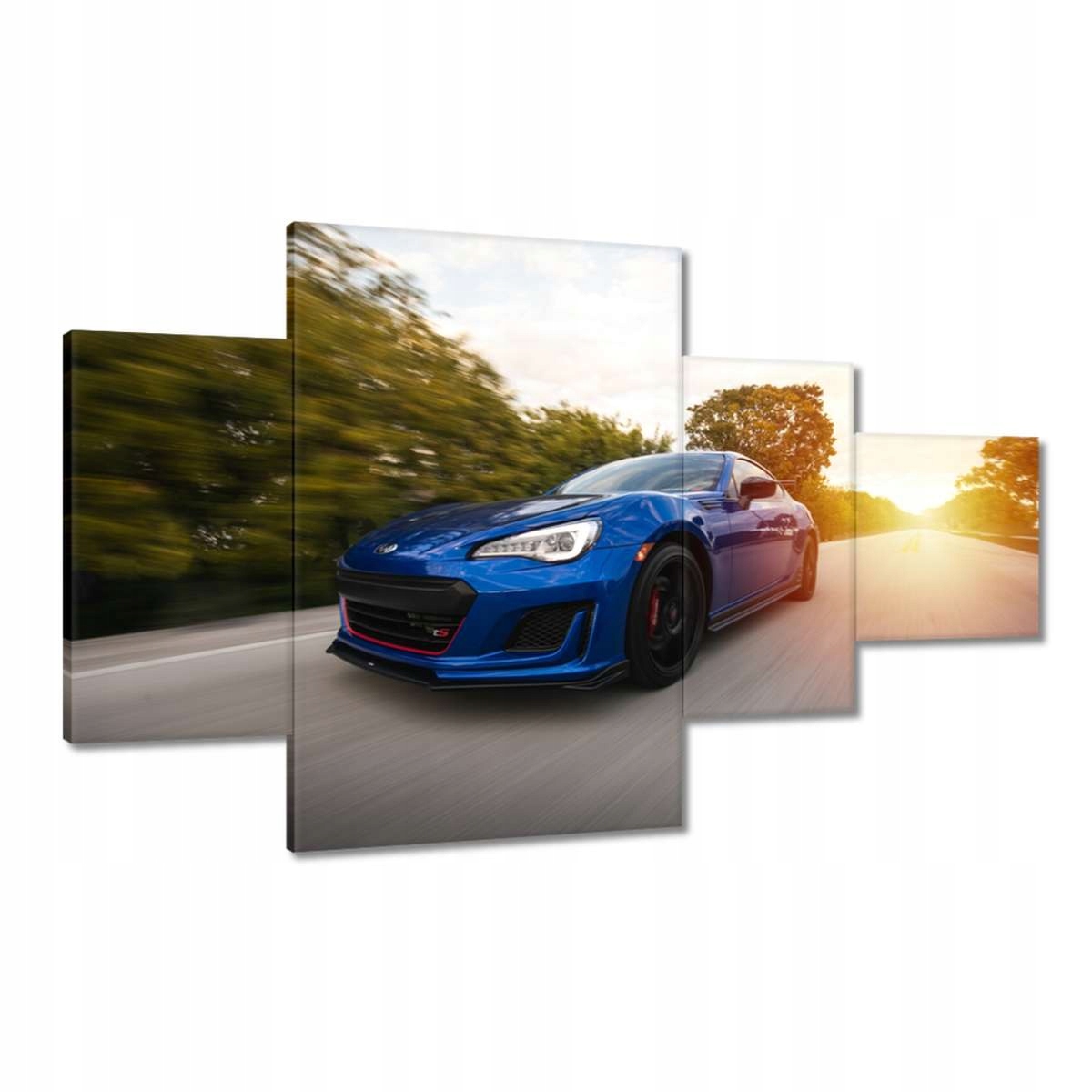 Obrazy 130x80 Automotive Modré Auto