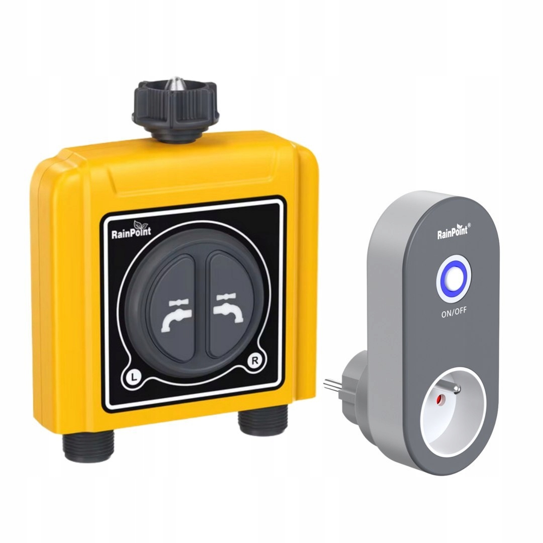 Inteligentný Dvojitý Ventil Pre Zavlažovací Systém S Wifi Bránou TWG004WRF+