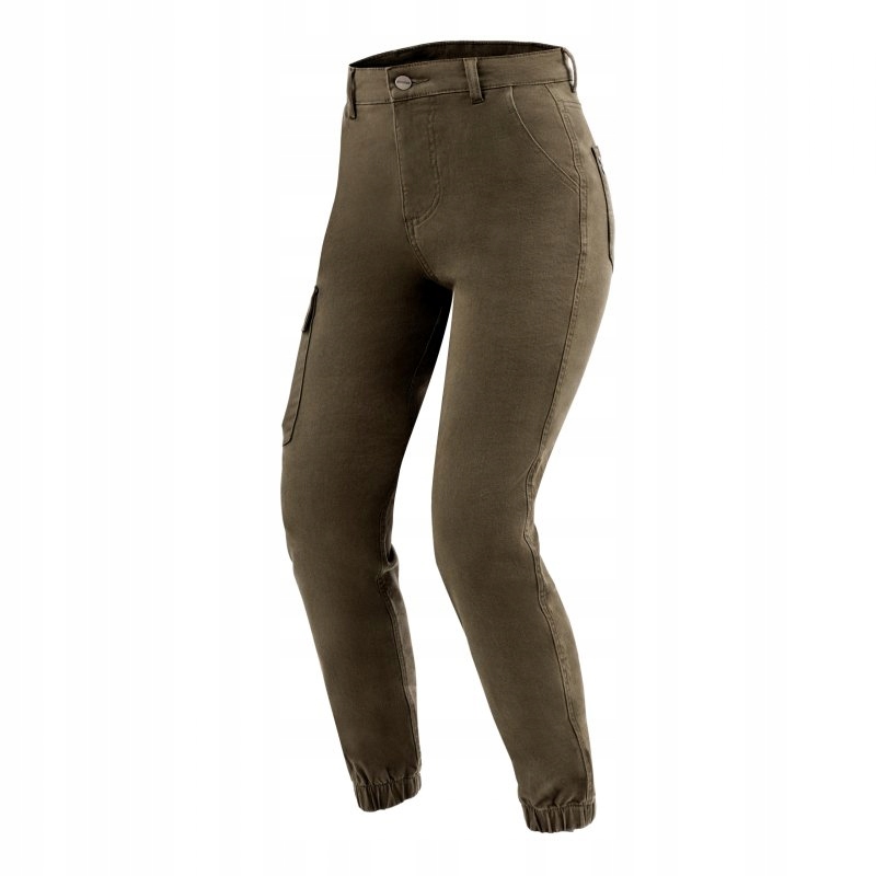Džínsové Nohavice Ozone Jane Lady Jogger Fit Olive W30L30 D30/30