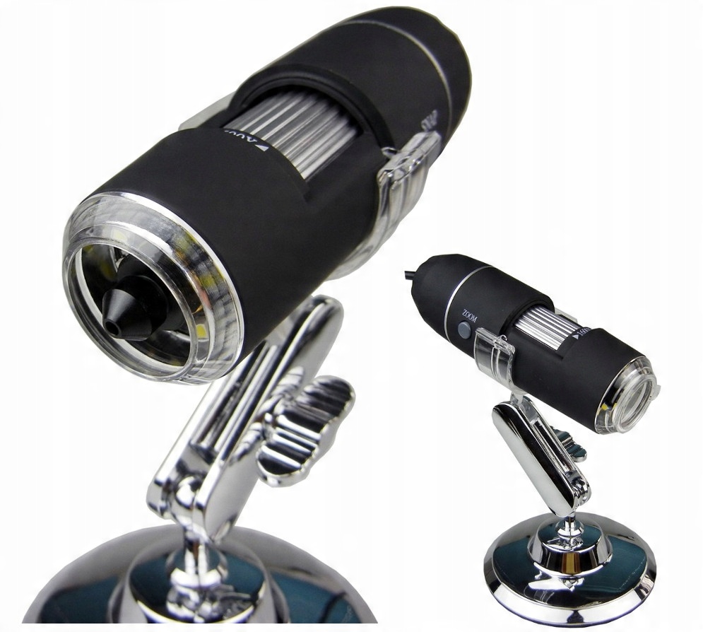 

Mikroskop Cyfrowy Usb Przybliżenie 1600 2MP 8 Led
