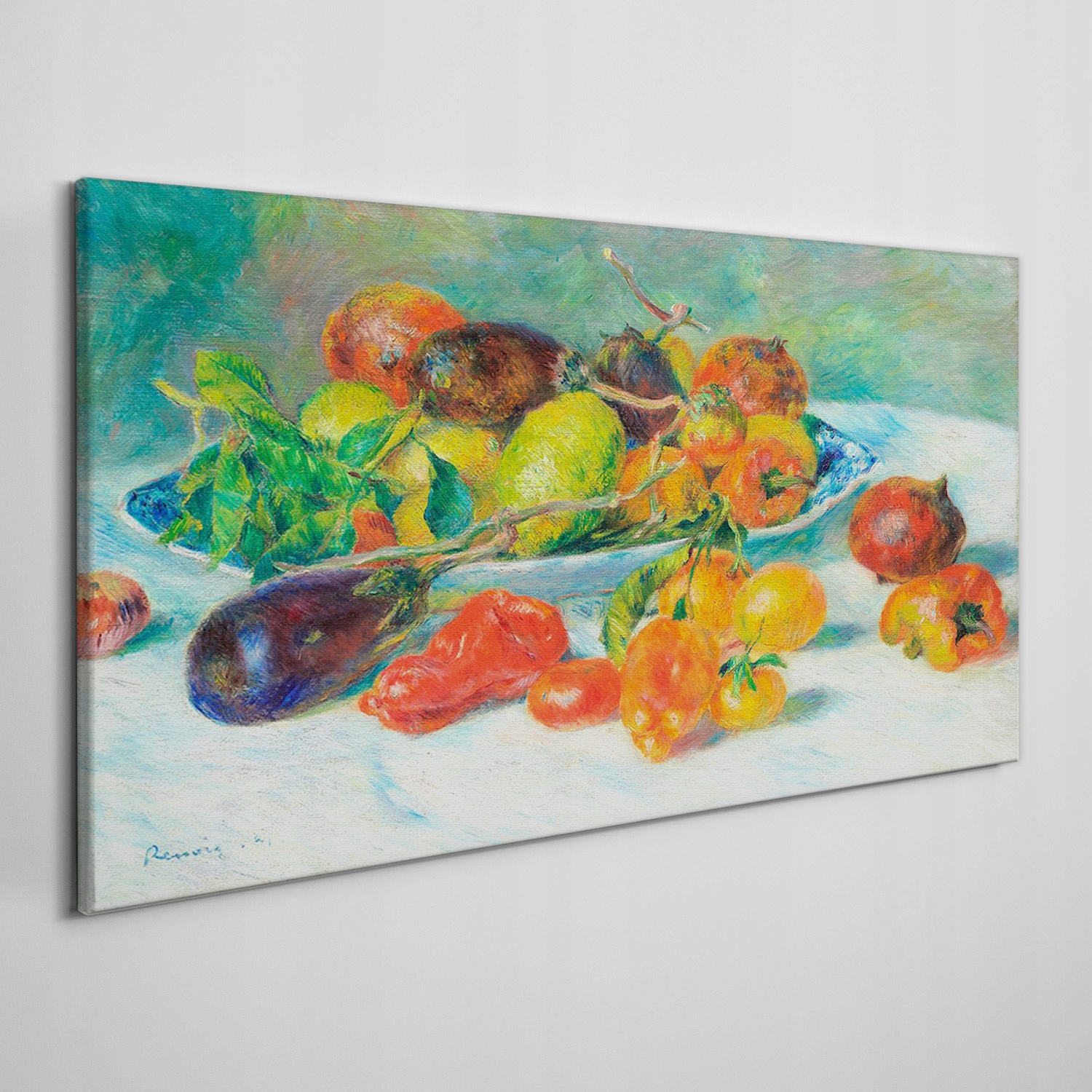 

Obraz na płótnie Owoce warzywa cytryny 100x50 cm