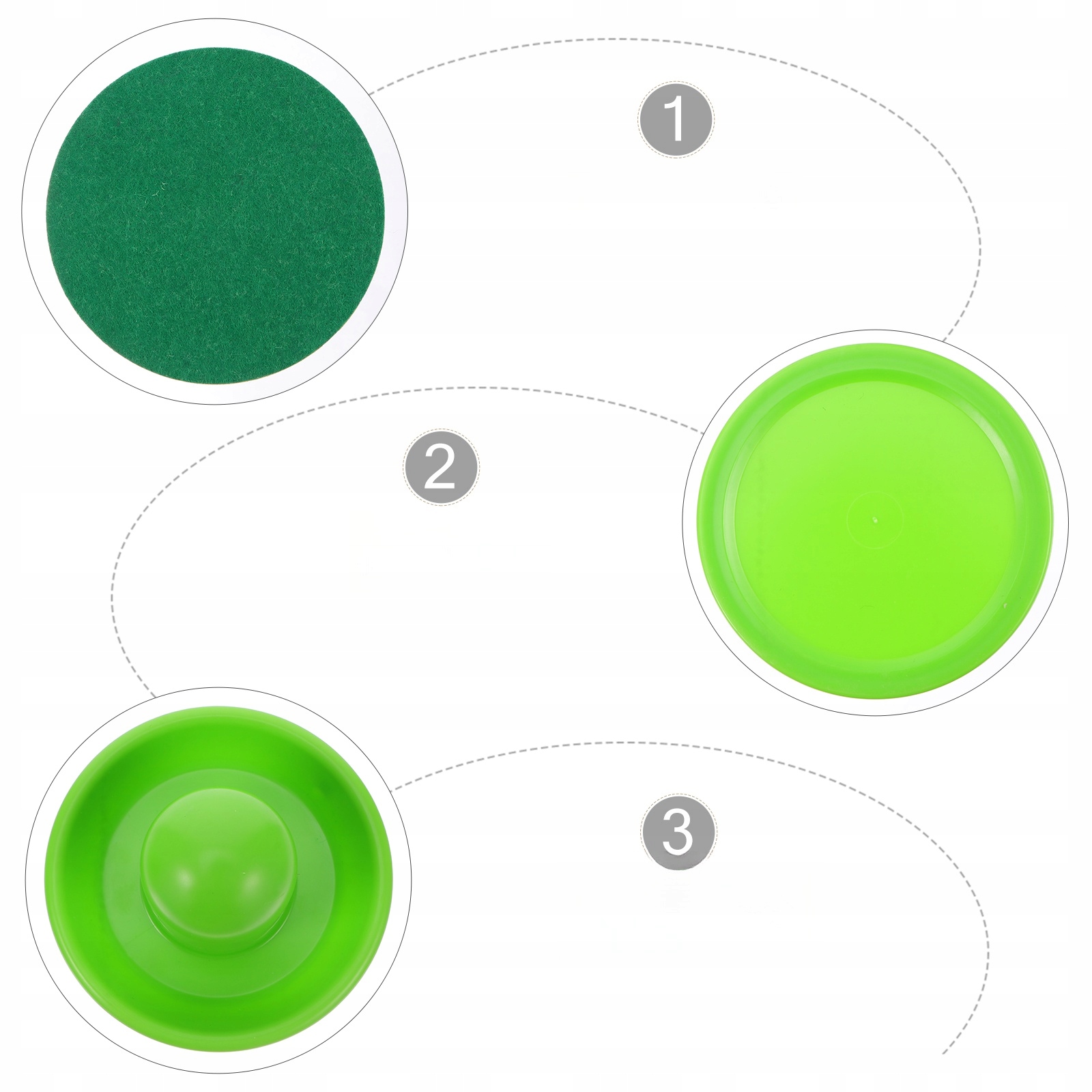 UCHWYTY BRAMKOWE AKCESORIA DO AIR HOKEJU Marka bez marki