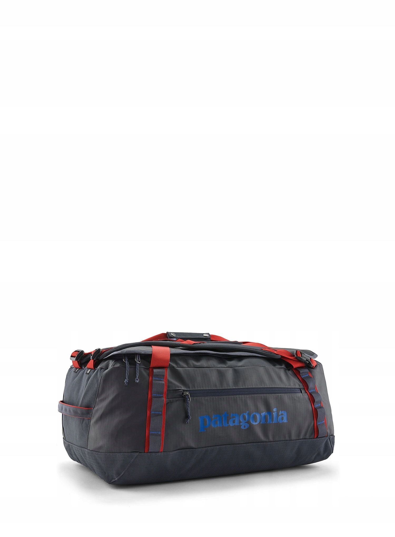 Cestovní taška Patagonia Black Hole Duffel 55L smolder blue w/amanita red