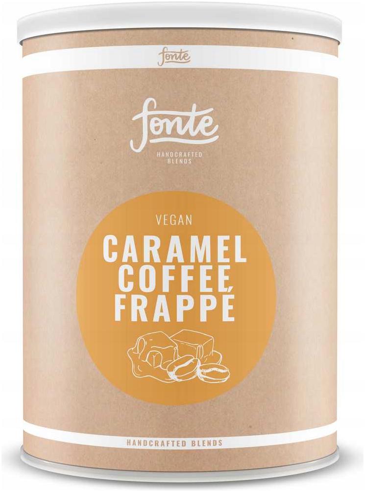Levně Fonte nápoj základ Caramel Coffee Frappé 2 kg
