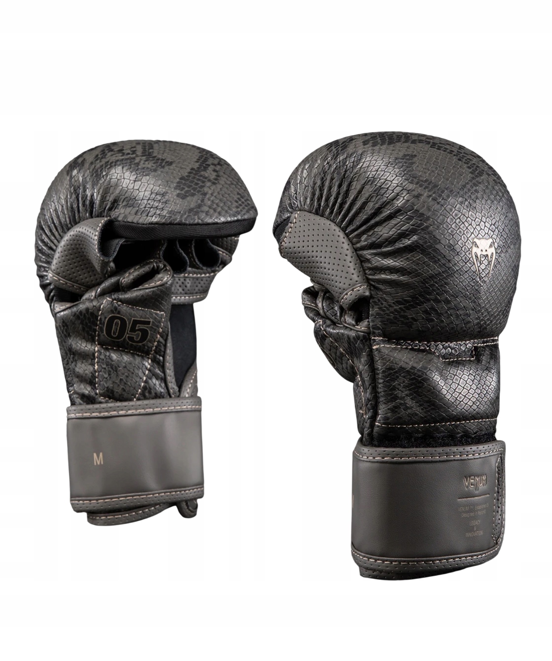 Mma sparingové rukavice Venum Impact Evo Scales Šedé L/XL