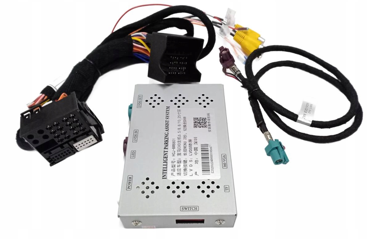 Video Modul Pre Prednú Cúvaciu Kameru Bmw Evo ID5 ID6 F30 F31 F34 F80