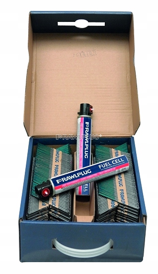 

Gwoździe 3.1x75 pierśc. ocynk na pap.2200szt+ 2gaz
