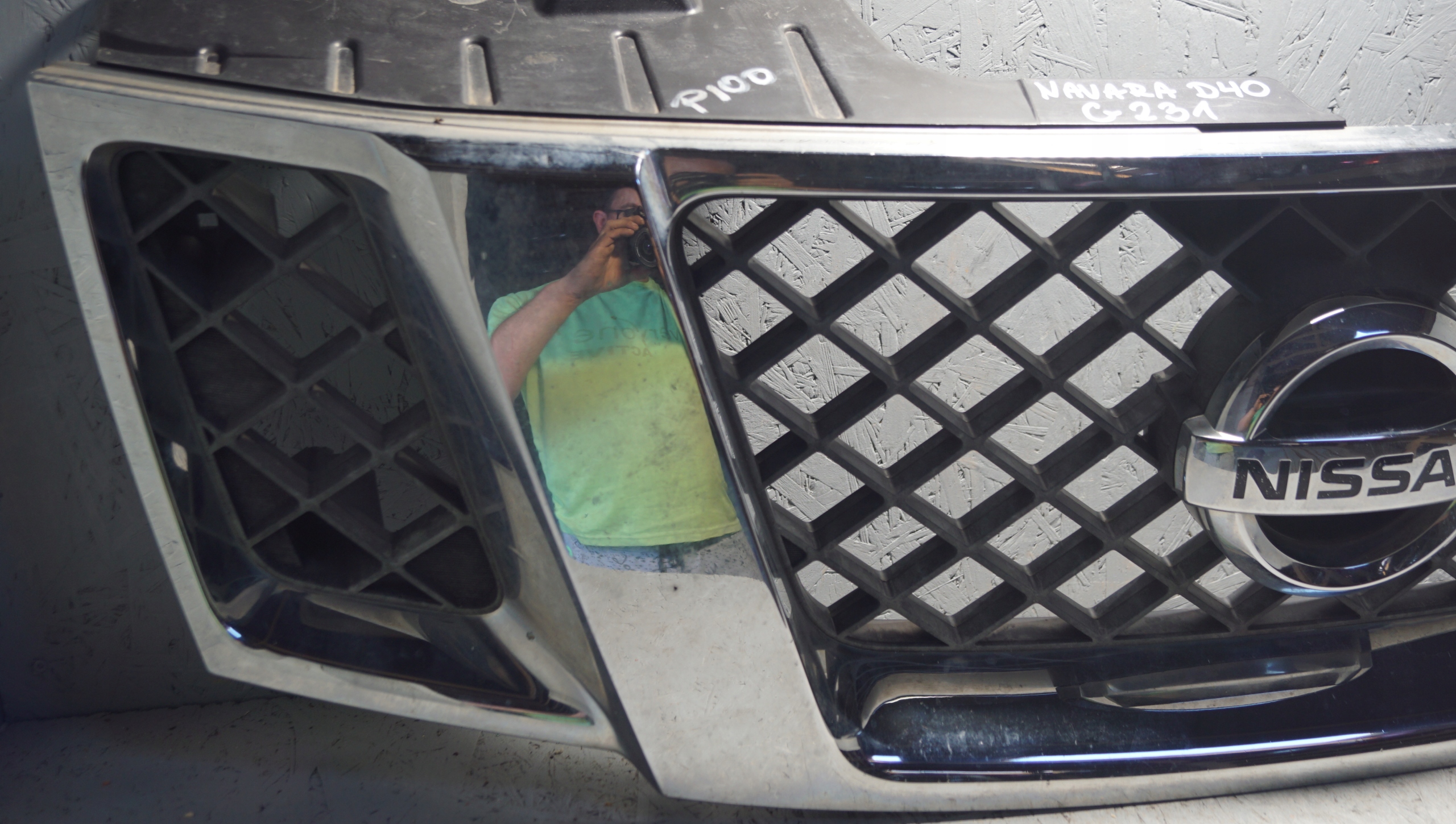 Nissan Navara D40 Kühlergrill FRONTGRILL Kühlergitter - Thumbnail 6