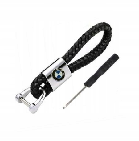 Bmw Brelok Breloczek Pleciony Skóra K22