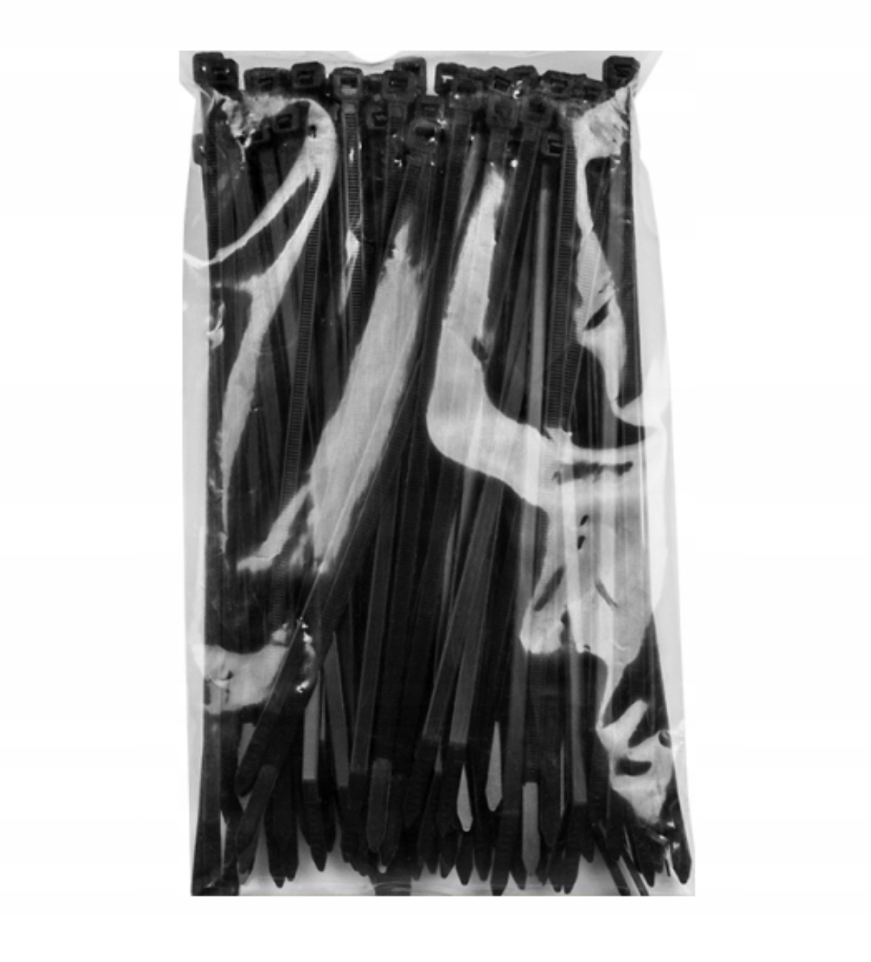 Opaski Zaciskowe 2,5x100mm Mocne Do Siatka Osłona Cieniująca 100szt.