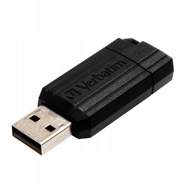 Pendrive Verbatim PinStripe 64GB Usb-a 2.0 fekete