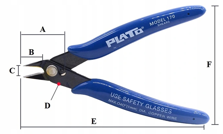 SZCZYPCE 170 BOCZNE PRECYZYJNE CĄŻKI OBCINA Marka inna