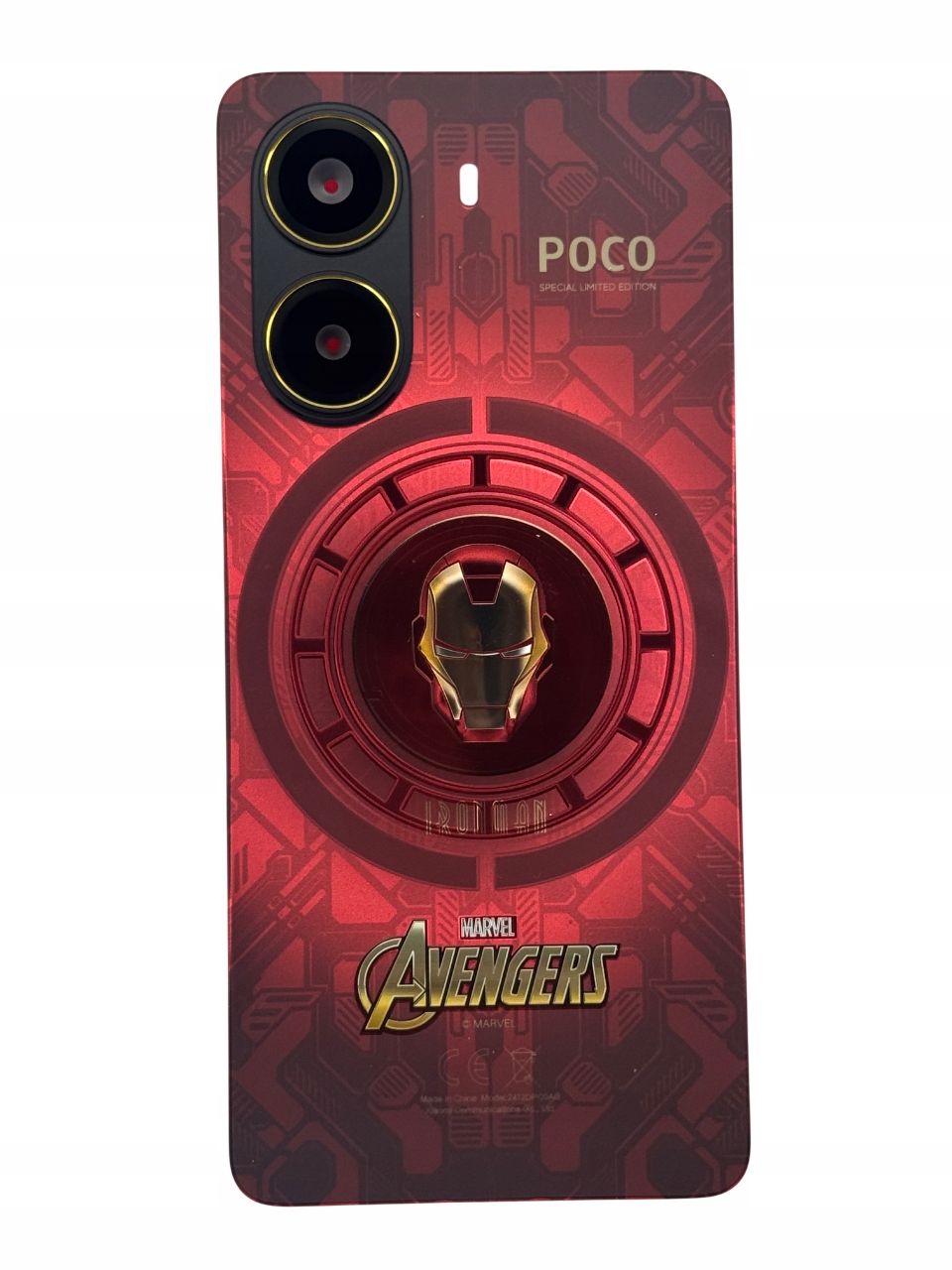 Tylna klapka do Xiaomi Poco X7 Pro Red Avengers Edition z osłoną obiektywu