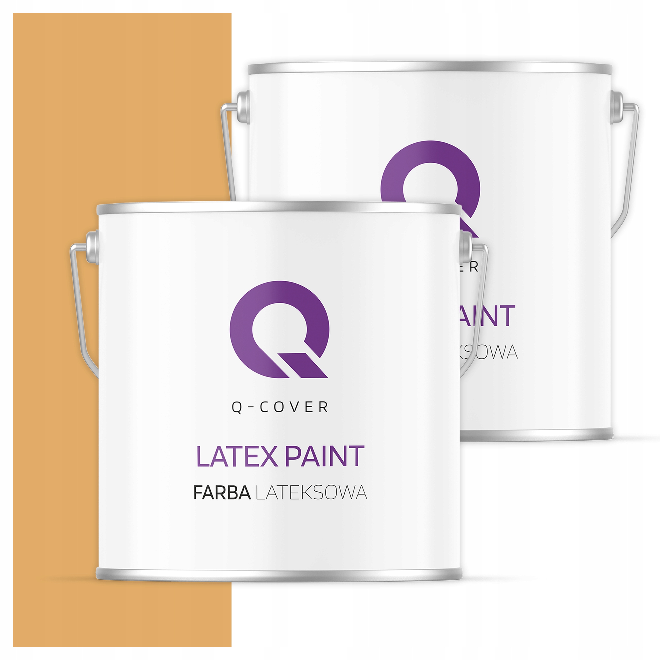 Latexová farba na interiér steny Stropy 5L Hlboká matná jantárová H6441