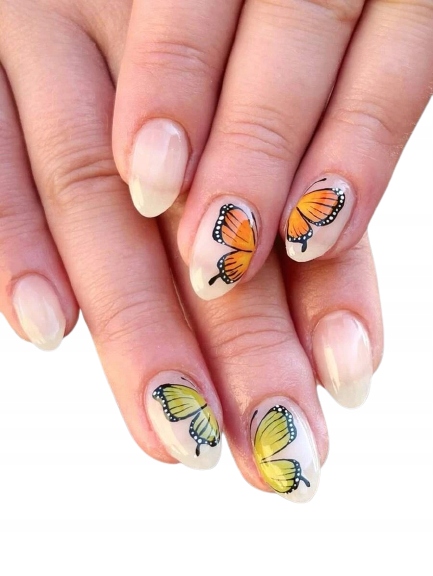 Sztuczne paznokcie Tipsy 24 sztuk + GRATIS