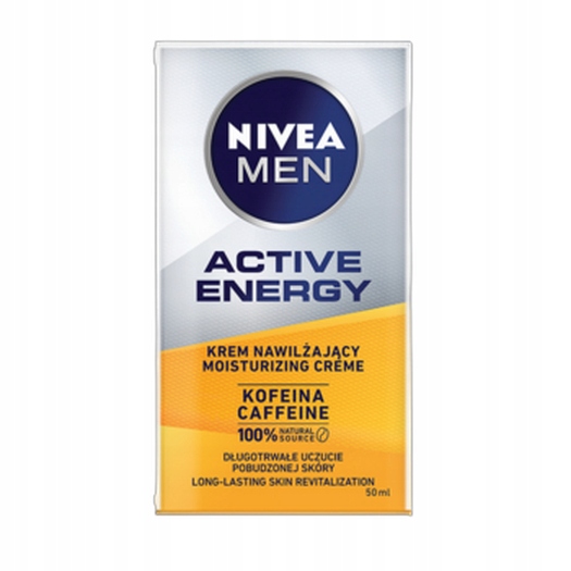 Nivea Men Active Energy Energizující krém na obličej 50 ml
