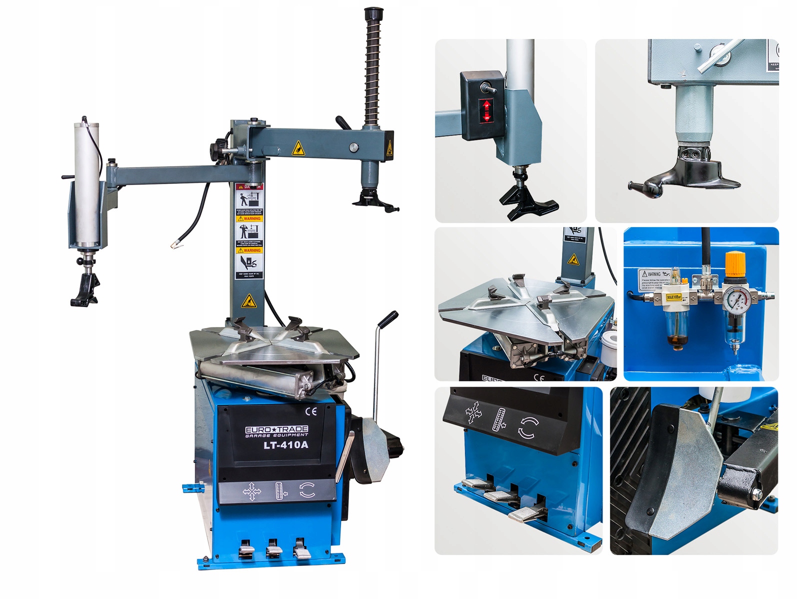 Wulkanizacja Montazownica do Wymiany Opon LT 410A Producent code LT 410A