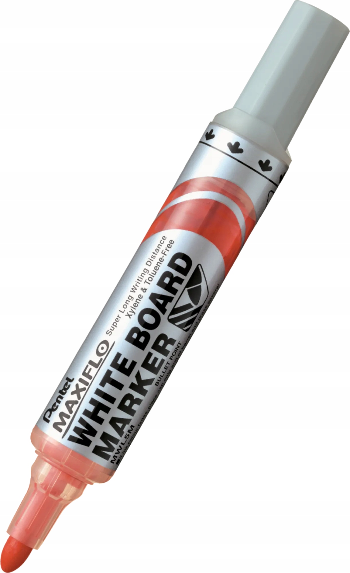 MARKER DO TABLIC SUCHOŚCIERALNY MAXIFLO PENTEL 6MM MWL5M CZERWONY