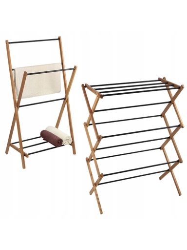 Levně Kadax Sušák Vertikální dřevěná spodní prádlo