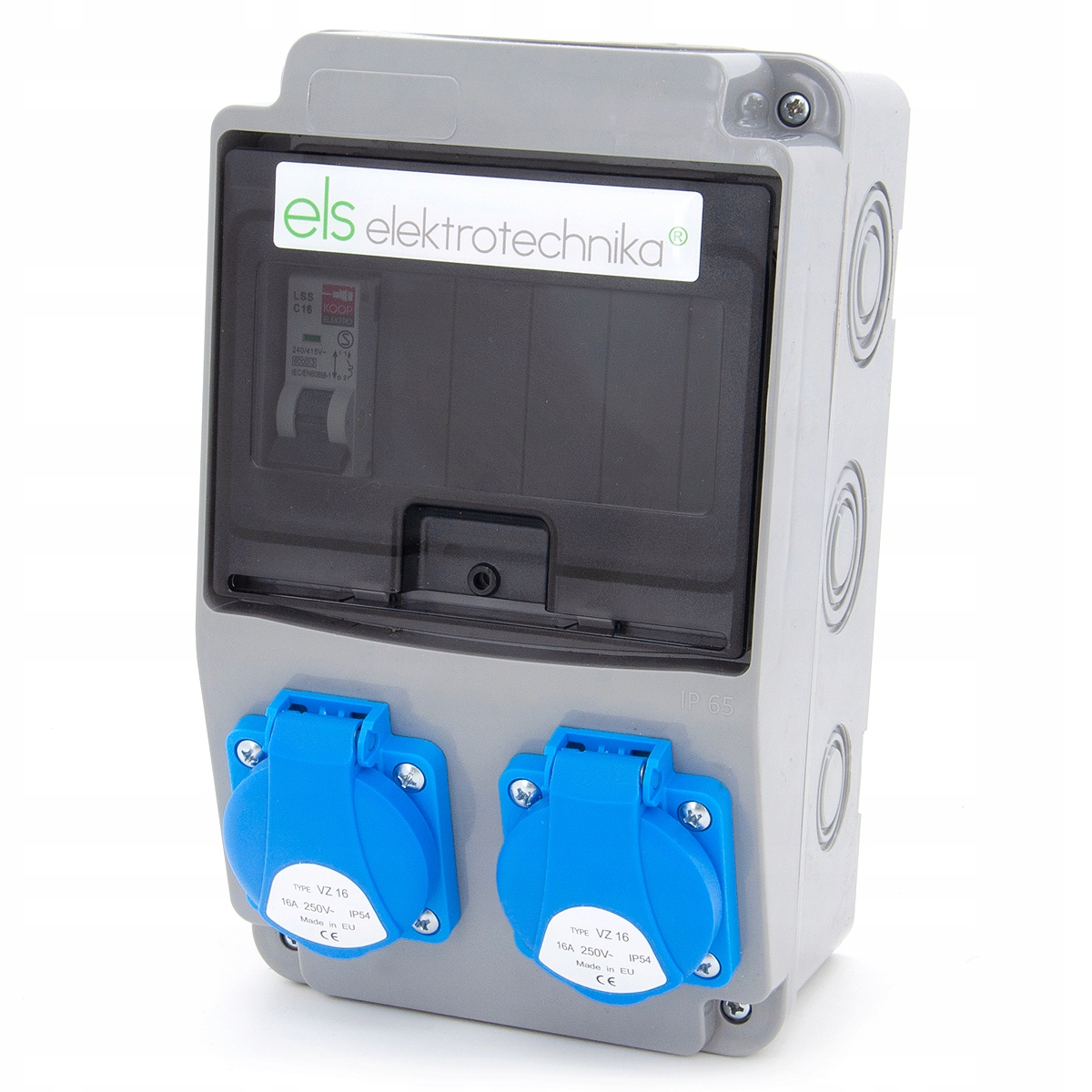 ROZDZIELNICA ERBETKA OGRODOWA ZABEZPIECZONA 2X230V