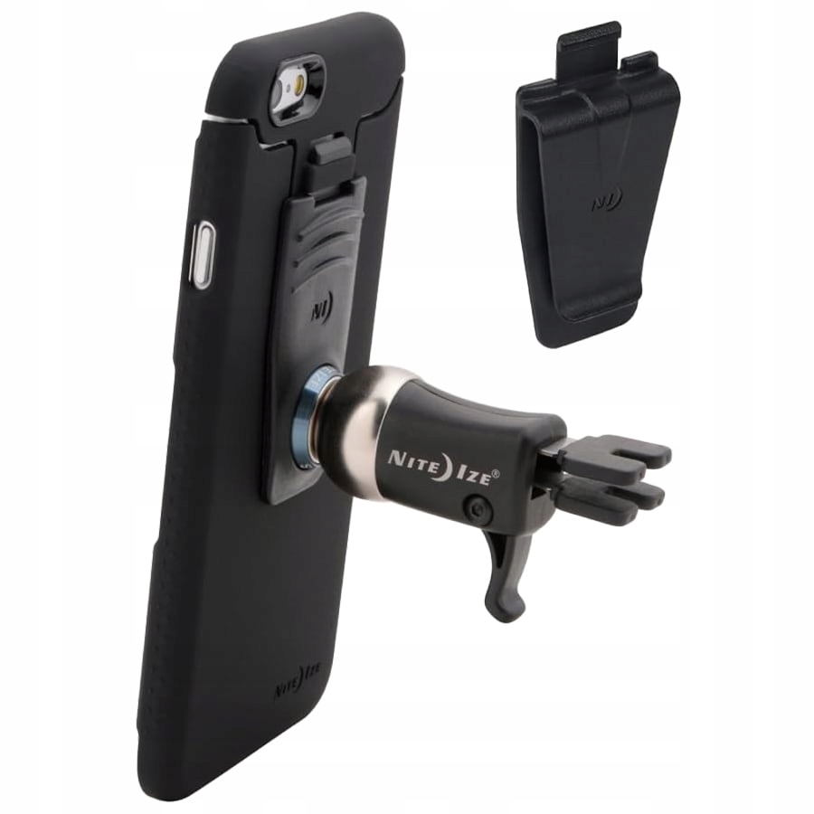 Obudowa etui Nite Ize Connect Case iPhone 6 Black z Steelie Vent Ball Mount