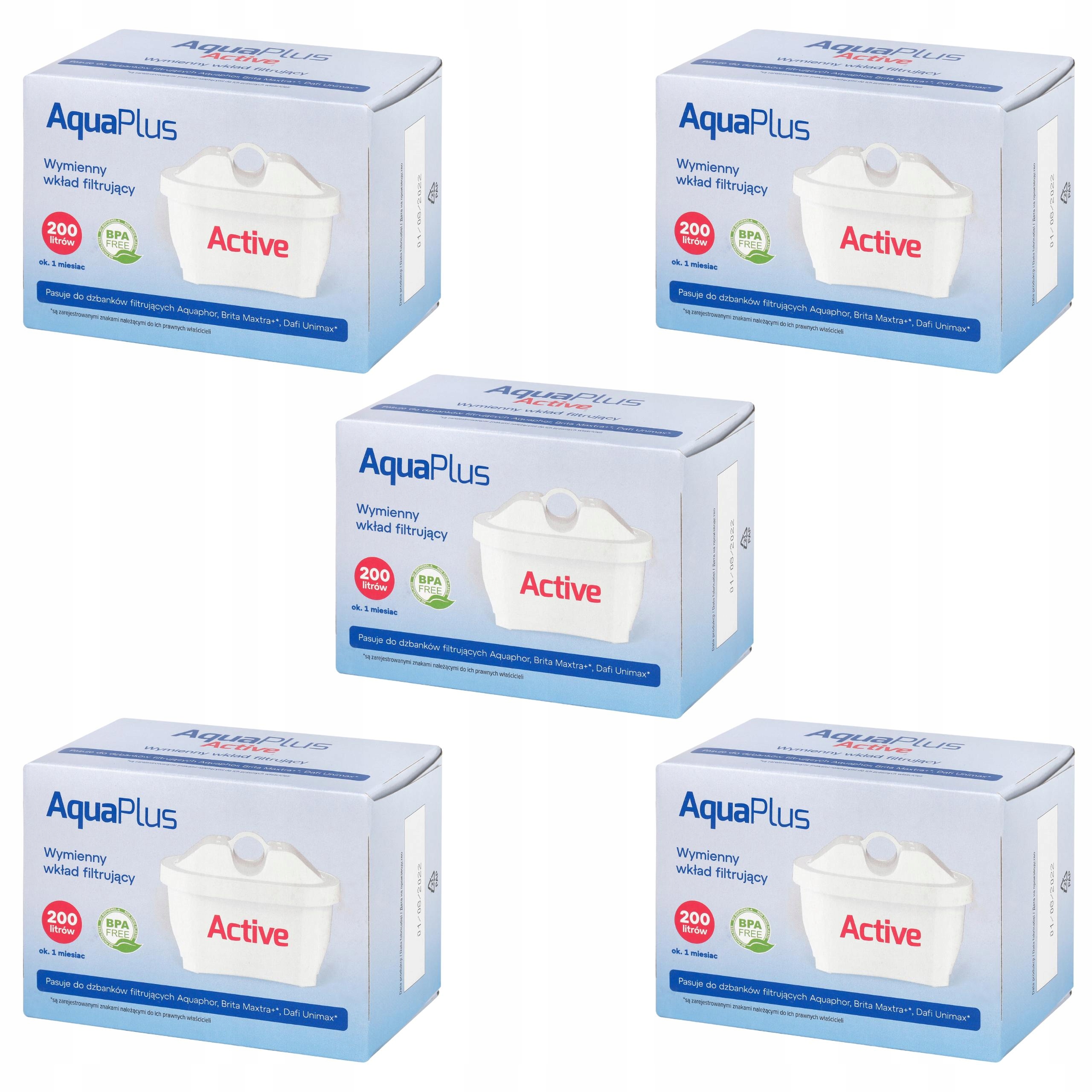 

Wkład filtrujący do dzbanka Aquaphor AquaPlus x5