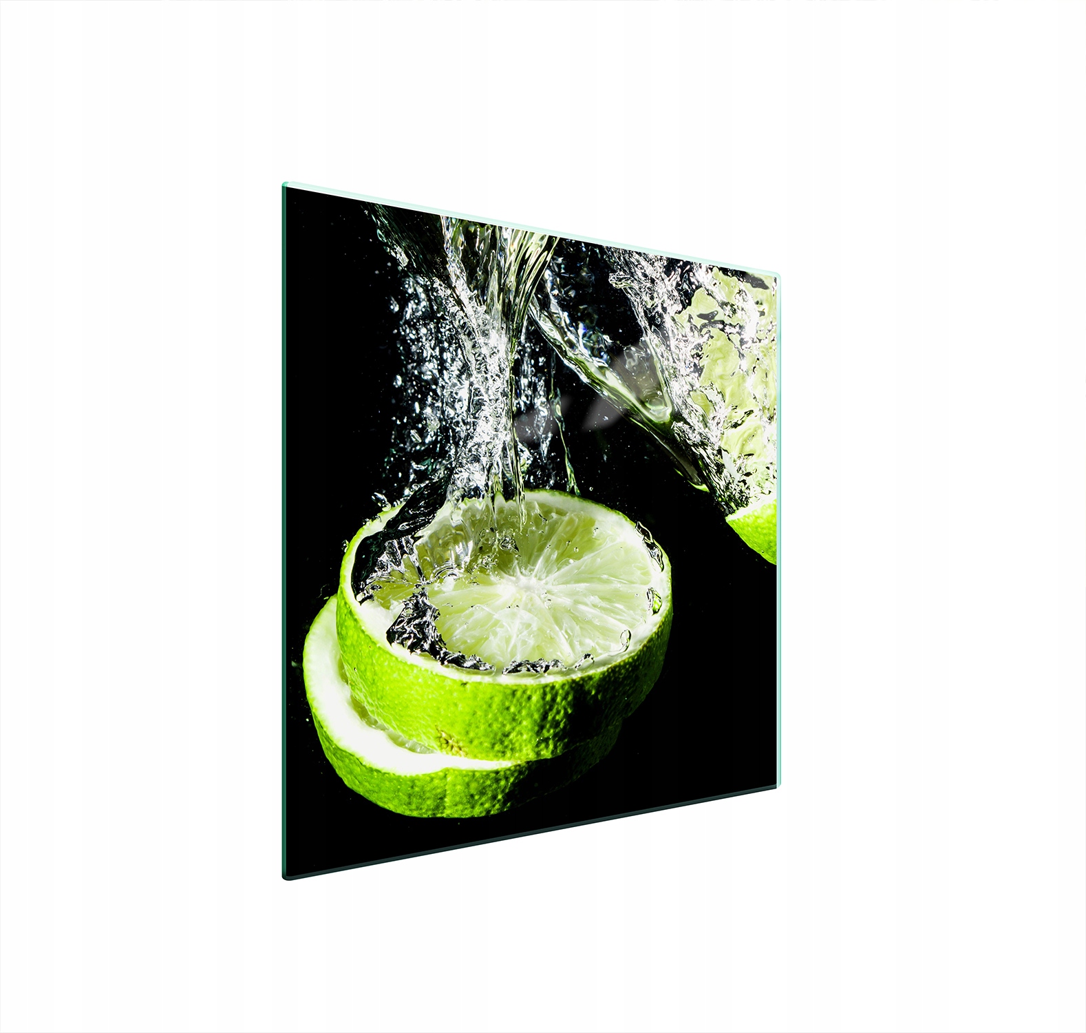 Ochranná Skleněná Deska Na Sporák 50x52 Limetka Tvrzené Sklo