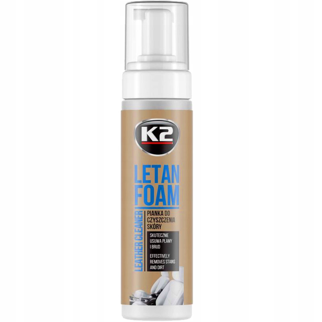 

K2 Letan Foam Pianka Do Czyszczenia Skóry 200ML