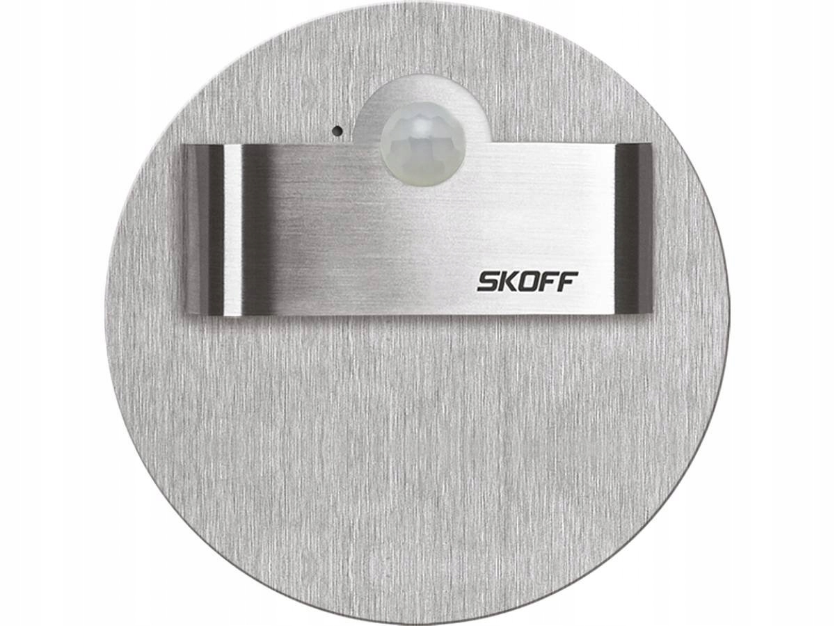 Svietidlo Szlif Inox 2,4W 6500K Rueda Short Pir Skoff