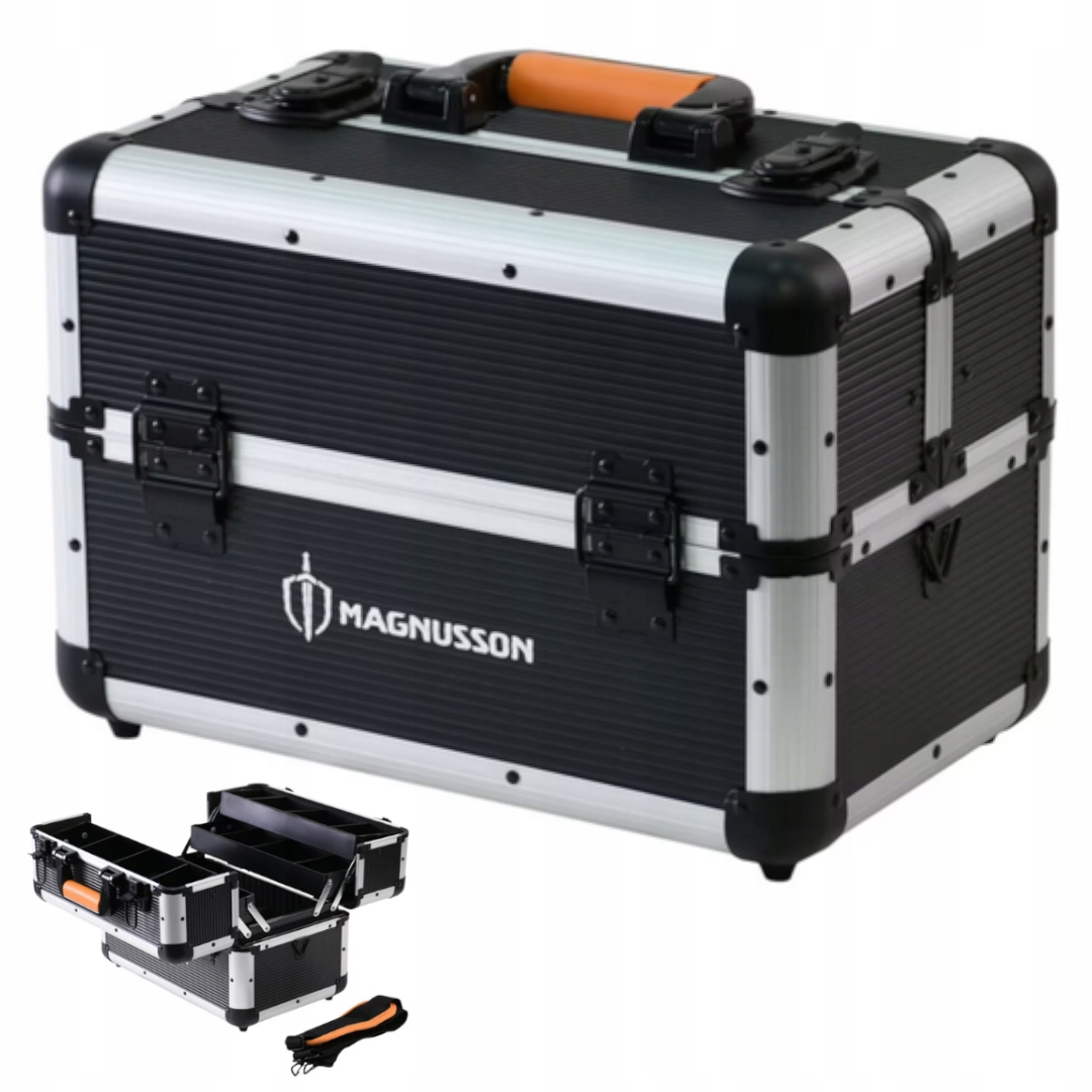 Walizka Skrzynka Torba narzędziowa aluminiowa Kufer Kuferek kosmetyczny