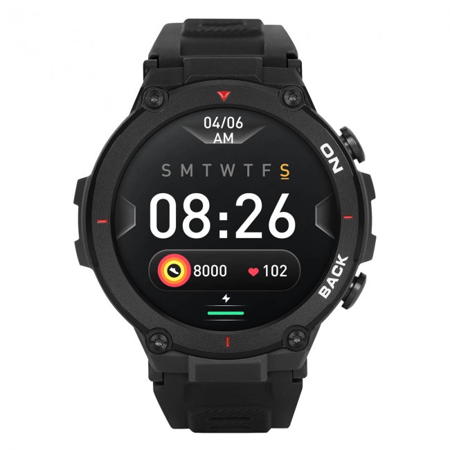 Garett GRS GPS Tętno Sen SpO2 czarny Marka Garett