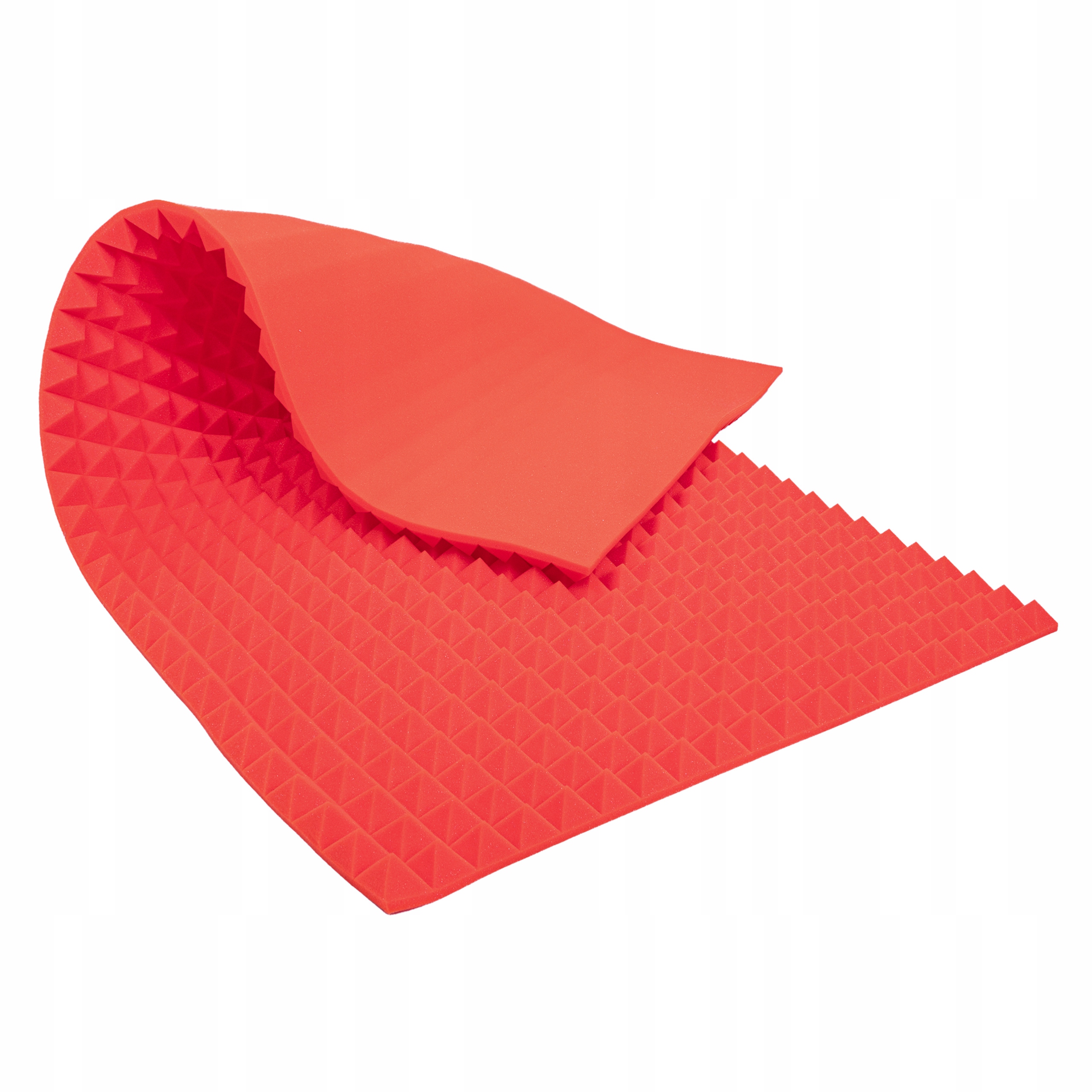 Akustický Panel 200x100x4 cm melounová pyramida bez lepidla, moderní vzhled