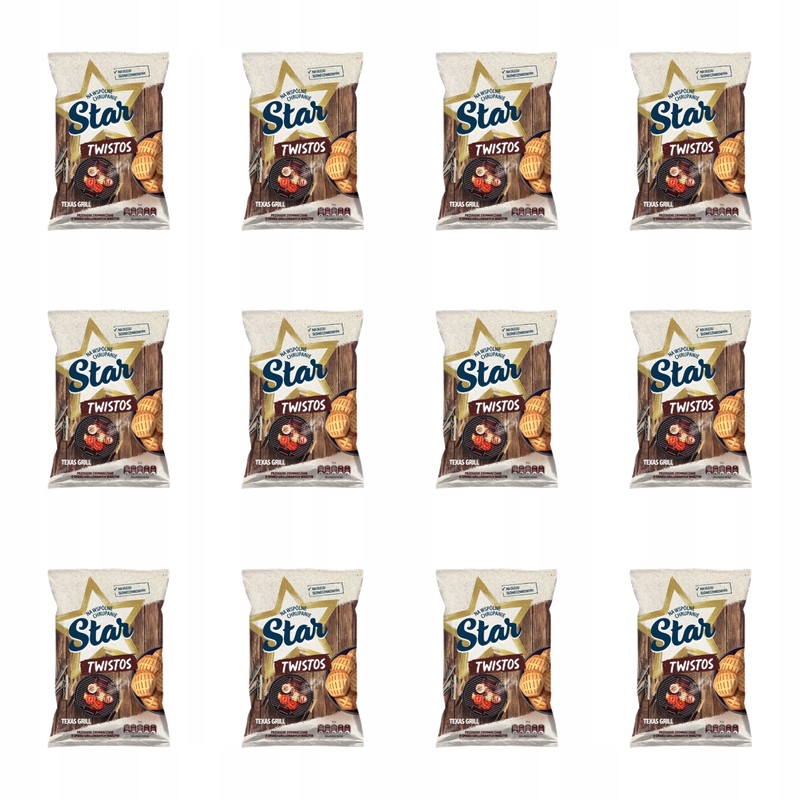Star Twistos Texas Grill 70 g X12