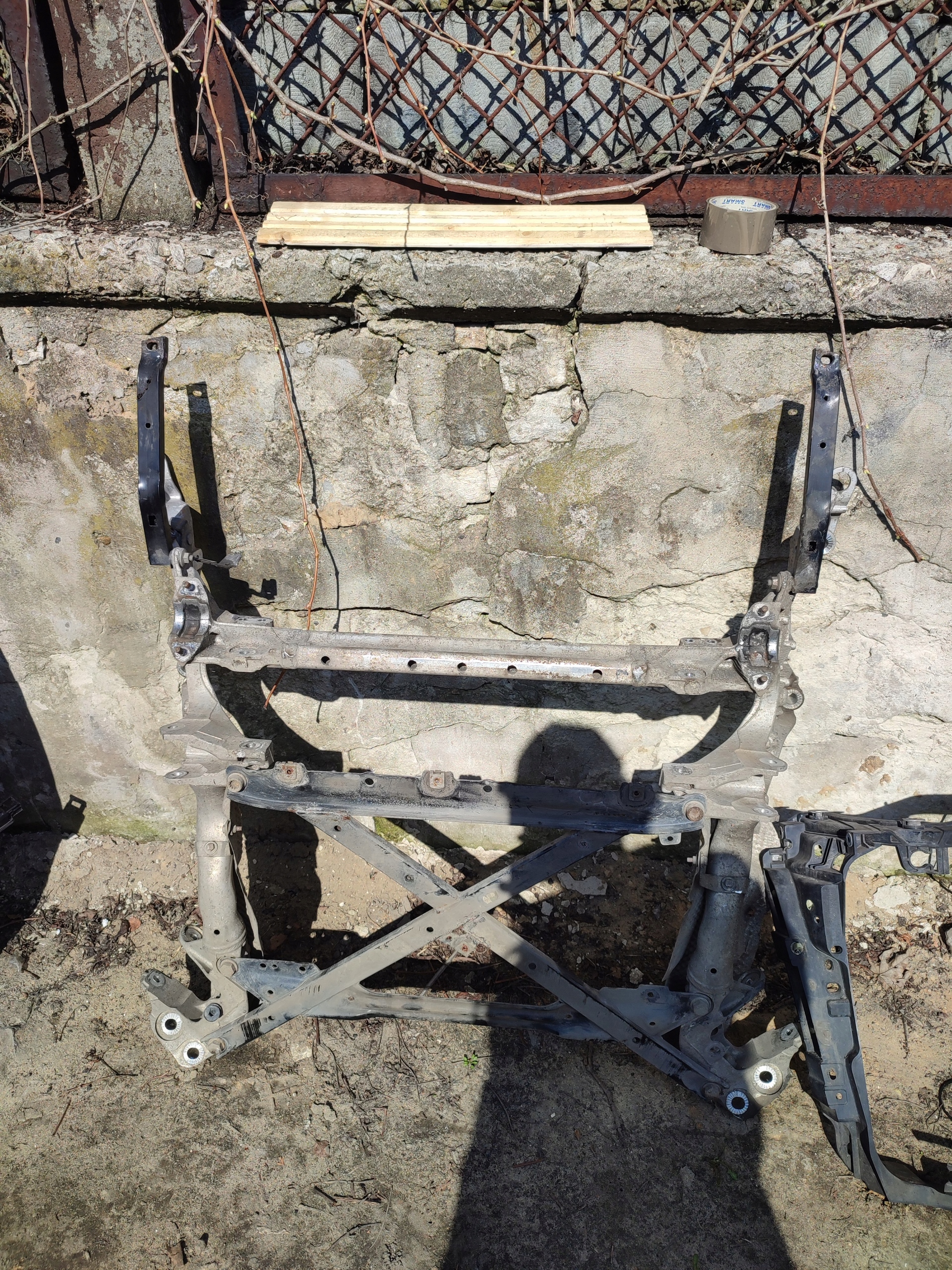 Porsche macan sanki wózek przedni