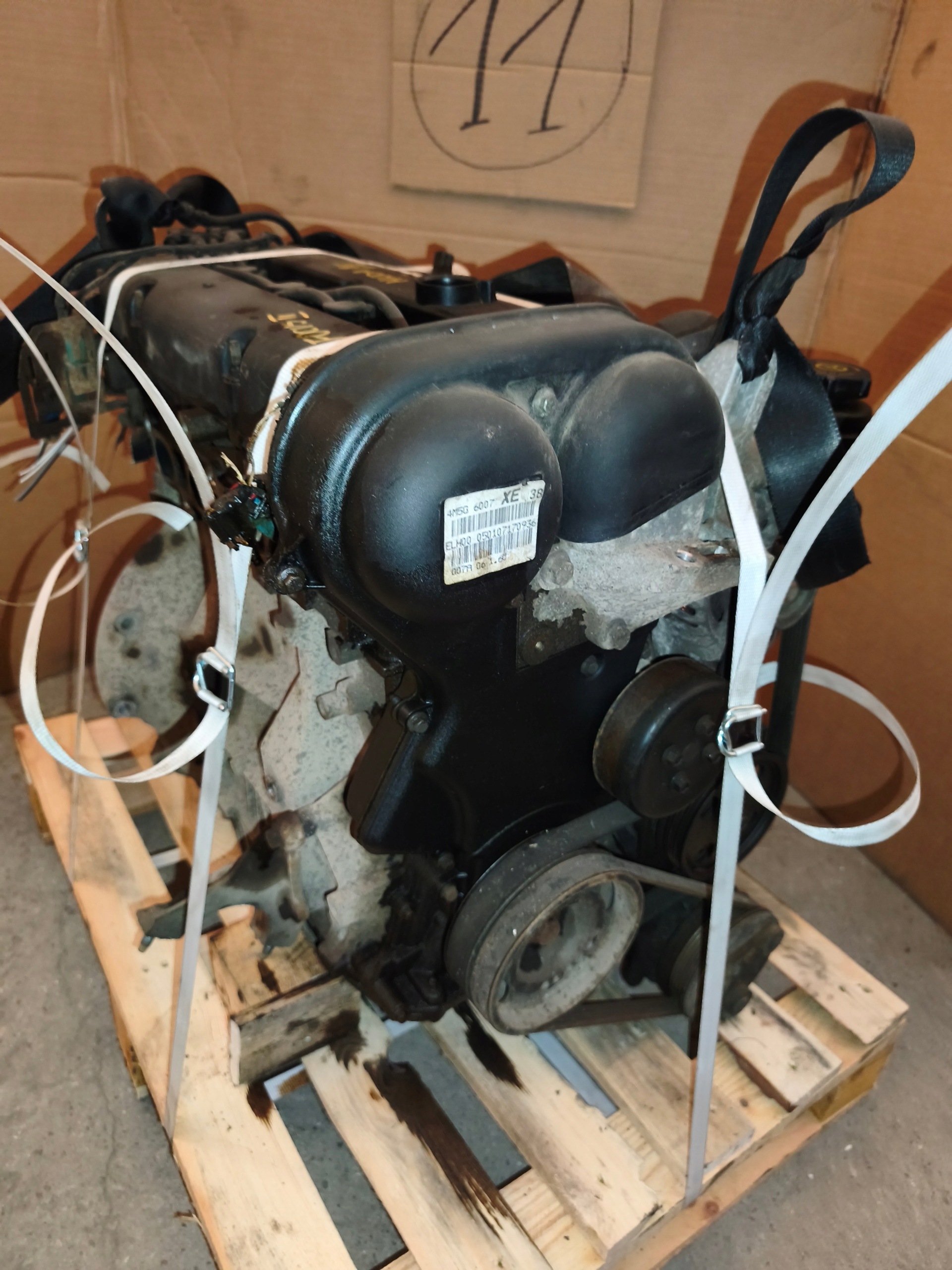 engine 1.6 16V HWDA complete FORD FOCUS II C-MAX PEWNIAK DO MONTAZU
