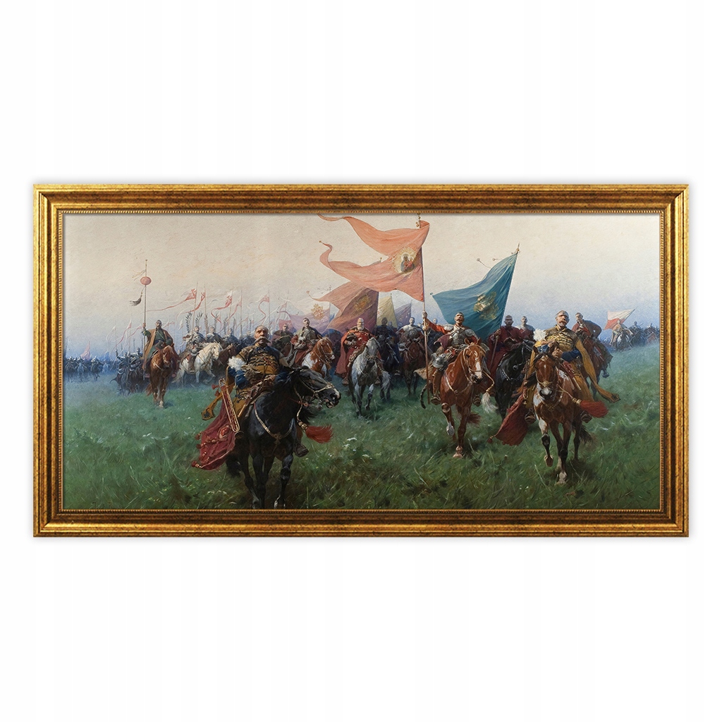 

Bogurodzica obraz Józef Brandt historia Polski