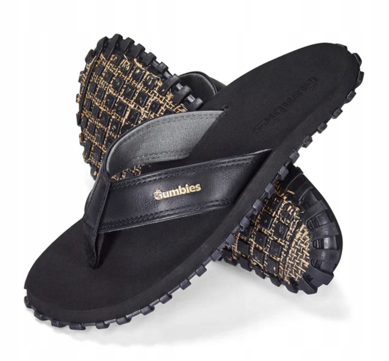 Žabky Gumbies Vegovert unisex černé 39