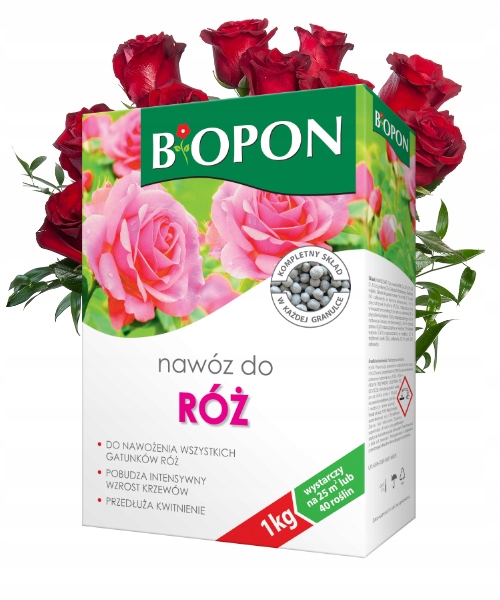 

Nawóz Do róż 1kg Biopon