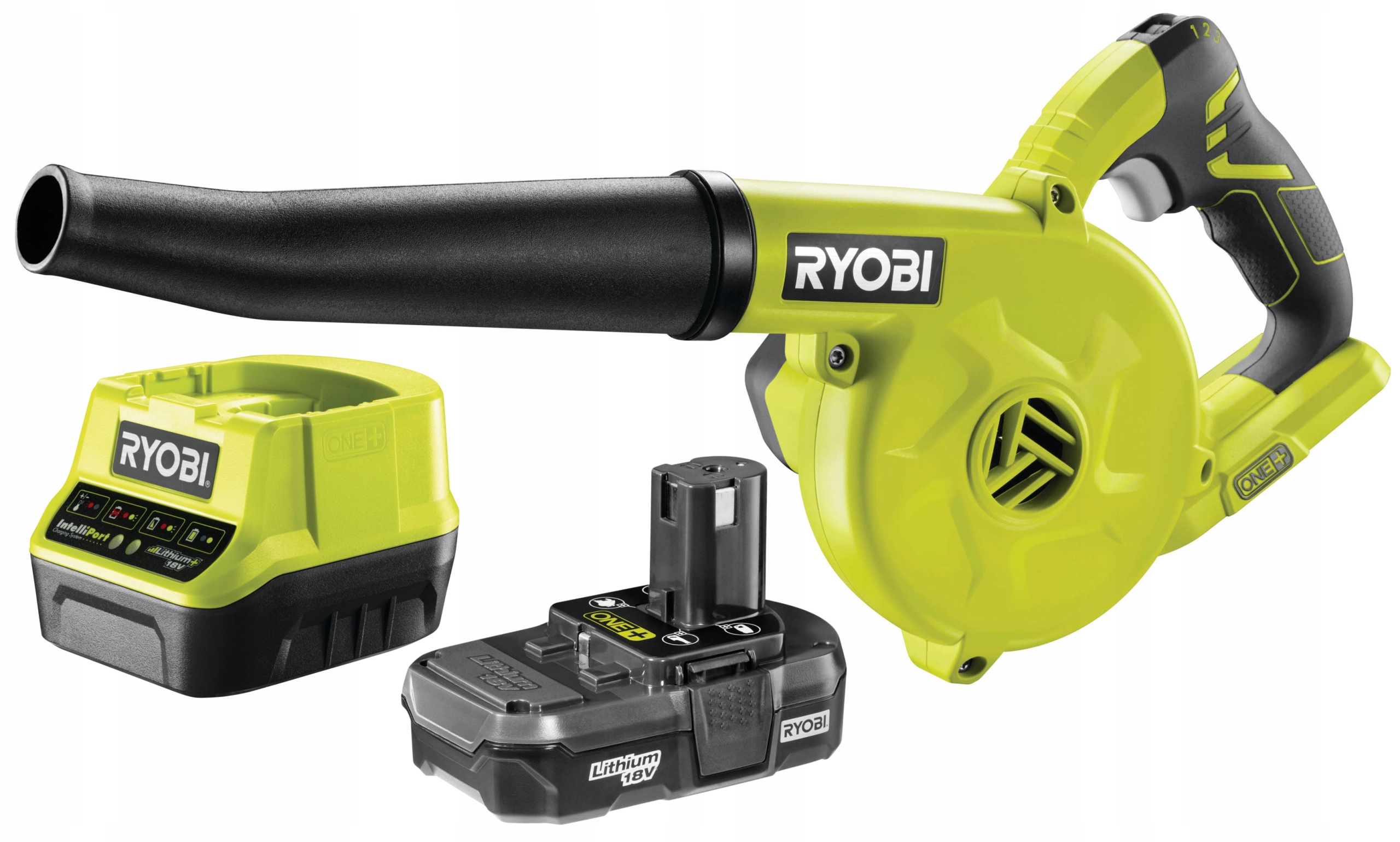 

Ryobi Dmuchawa Warszatowa Kompaktowa R18TB +1,3Ah