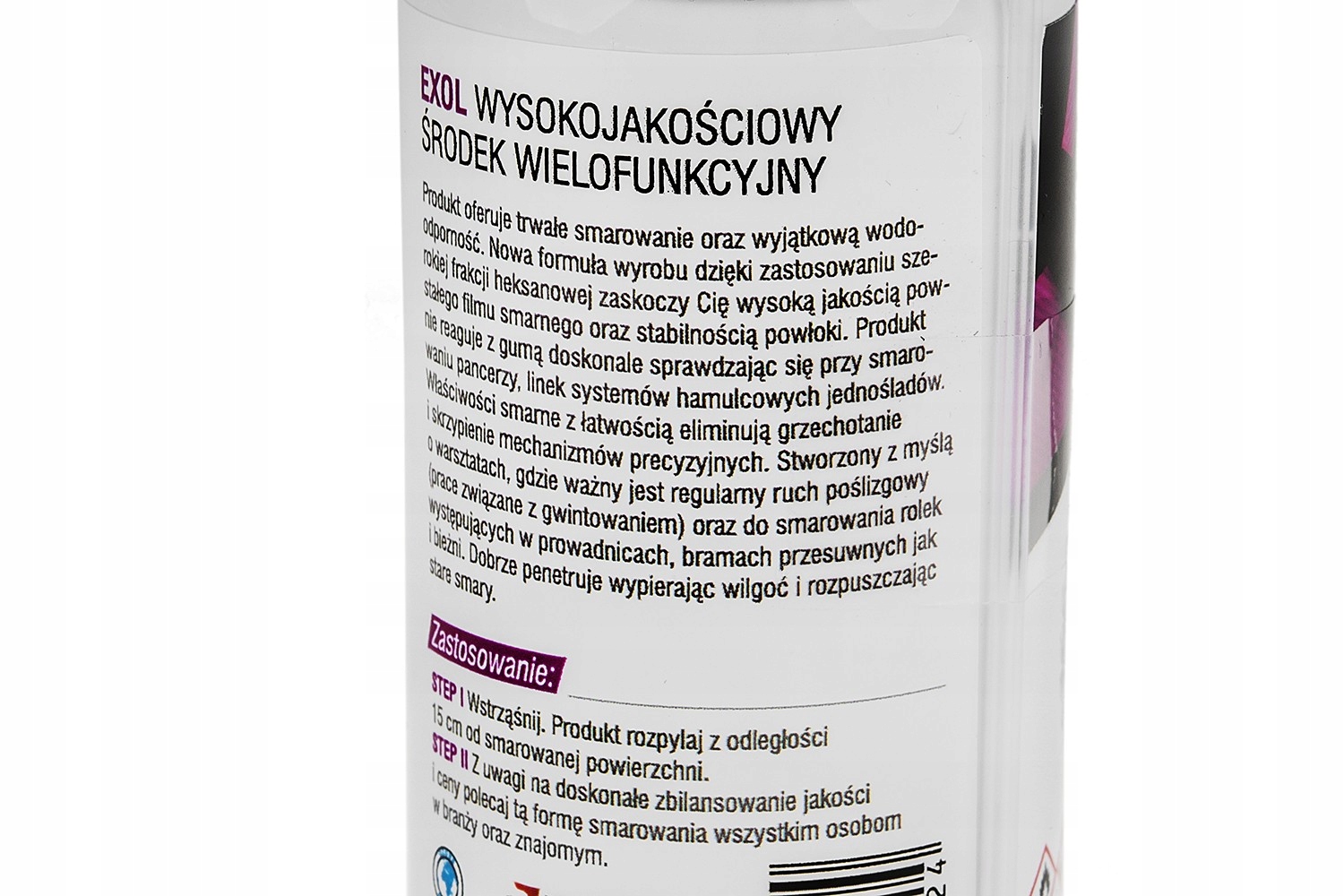 Smar - środek konserwujący EXOL 100ml Rodzaj smar