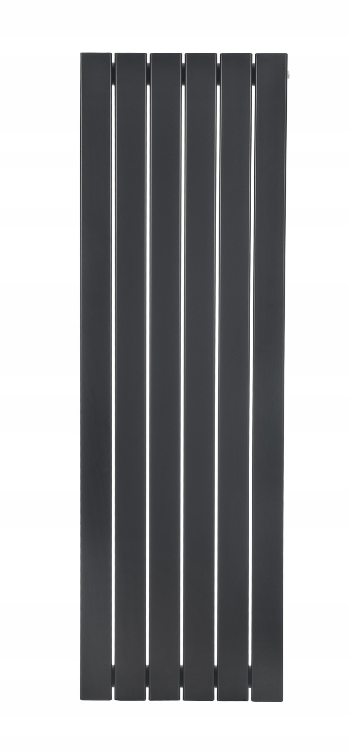 Panelový Koupelnový Radiátor Černý 50 MM Lotus 180x45 Polský Výrobce