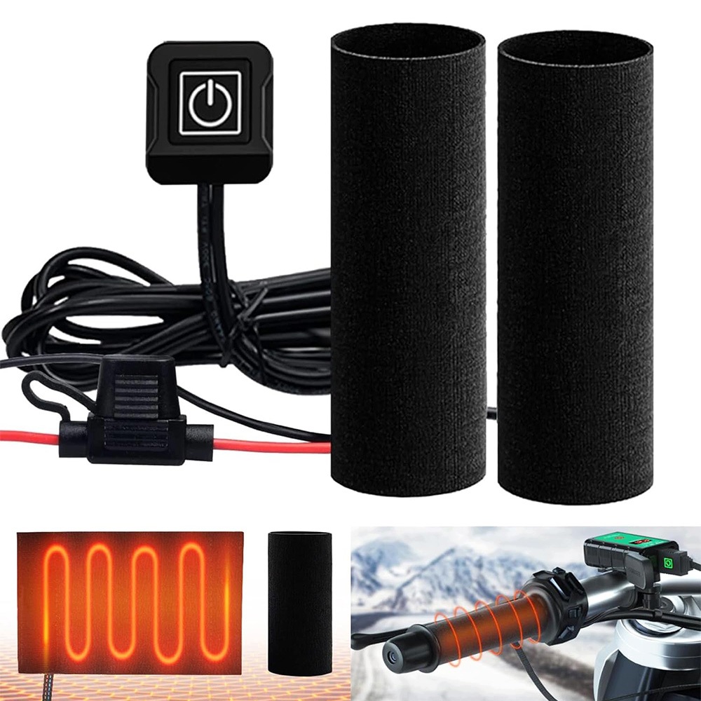 Podgrzewane Manetki Motocyklowe 12V IP67 3 Tryby Do Motocykla Atv Skutera